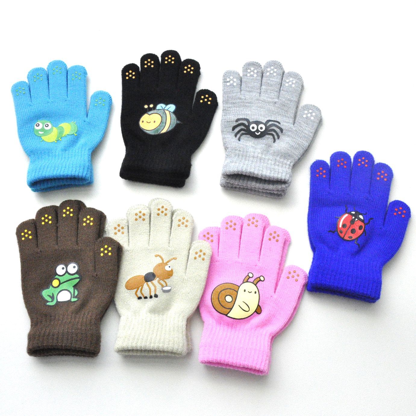Children Knitted Warm Gloves F - Kids Outdoor Gloves review and price