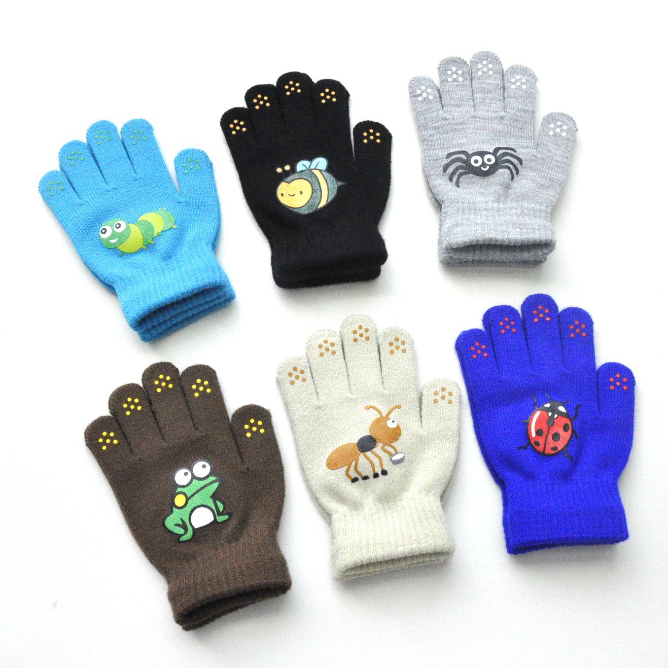 Children Knitted Warm Gloves F - Kids Outdoor Gloves review and price