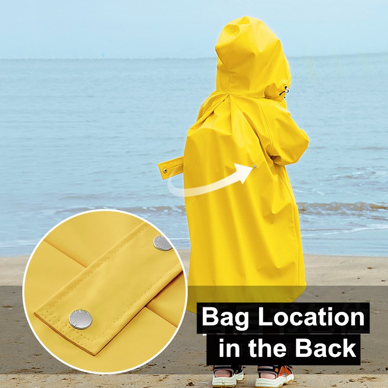 100-140 Cm Children's Raincoat - Kids Outdoor Jumpsuit review and price