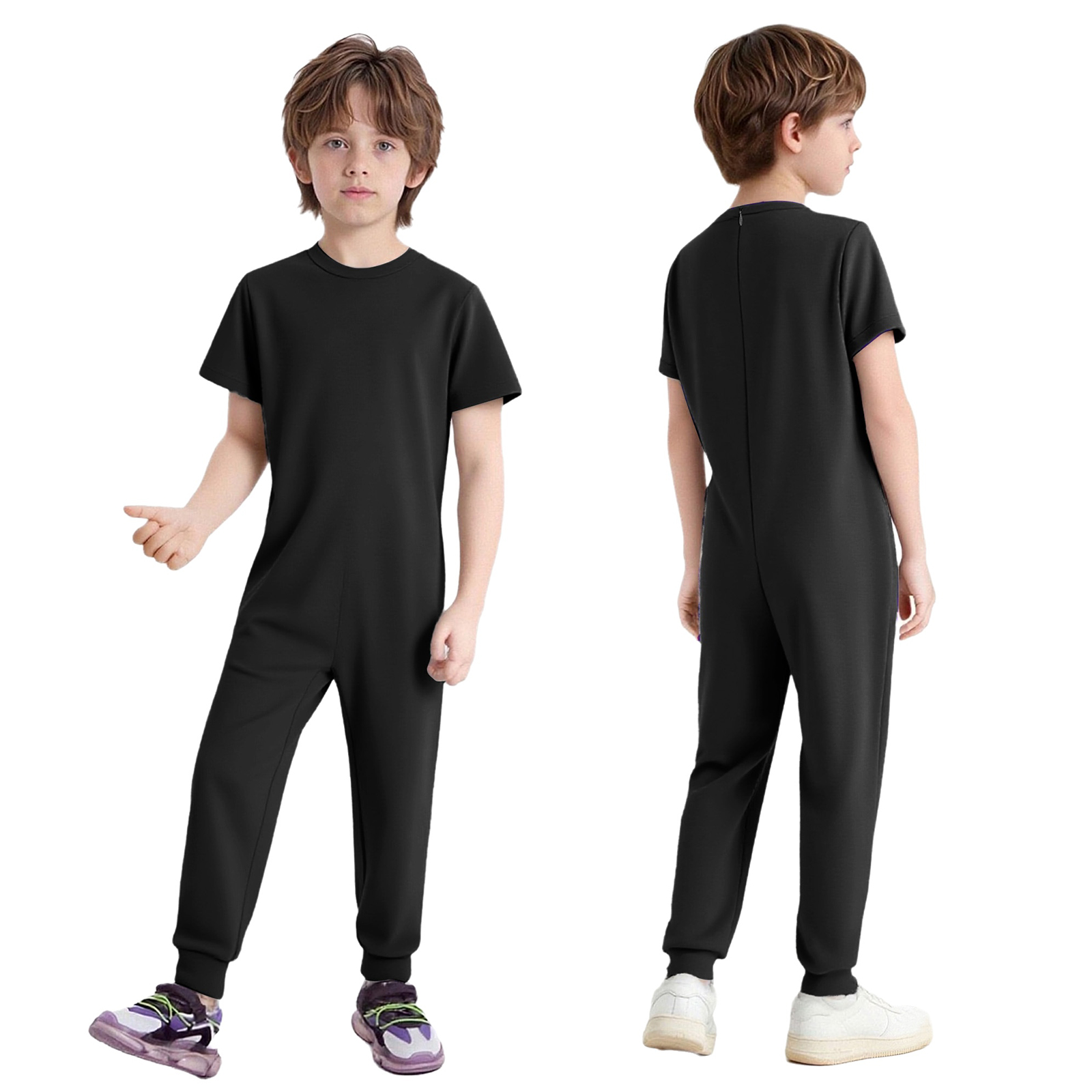 Kids Anti-strip Adaptive Jumps - Kids Outdoor Jumpsuit review and price