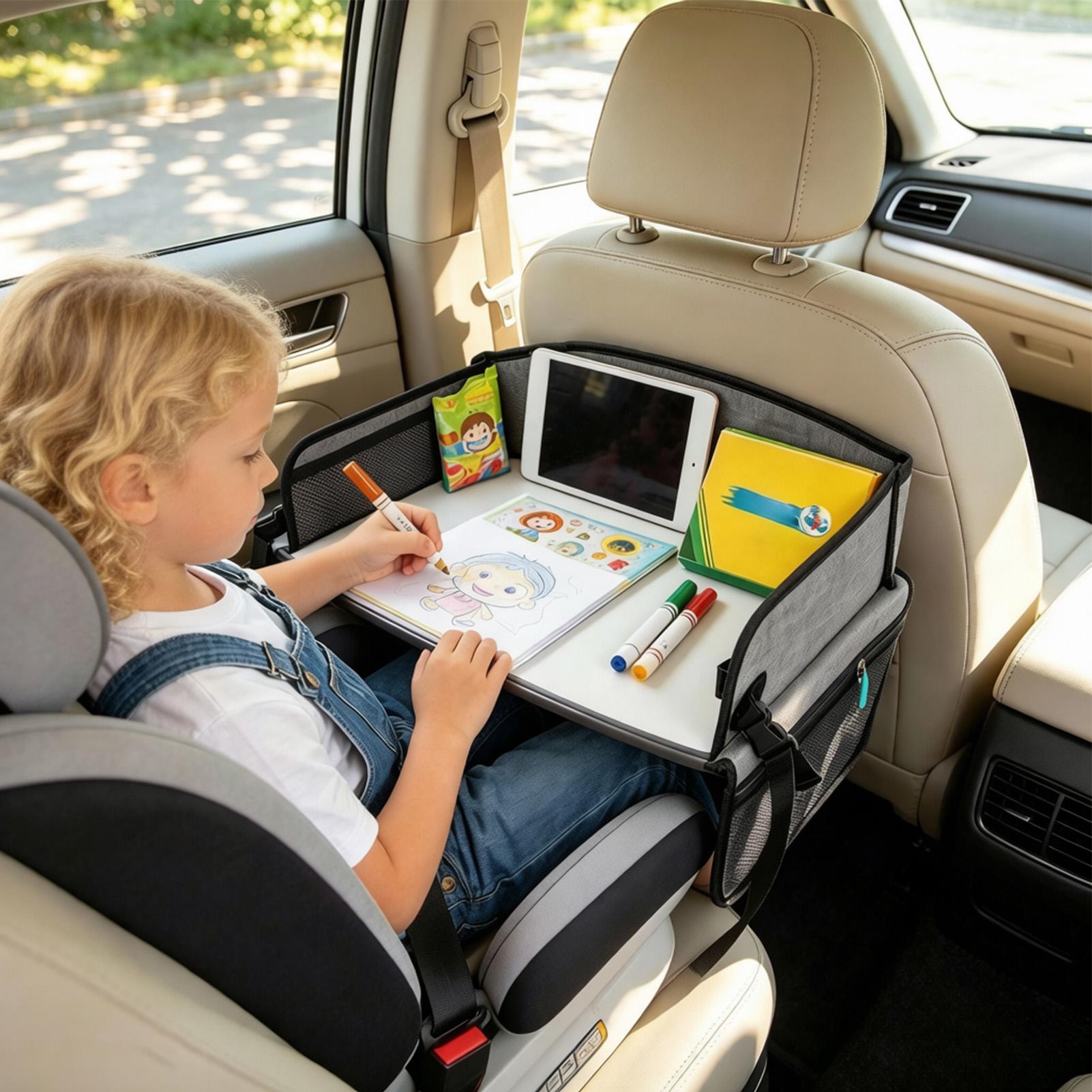 Car Seat Travel Tray With Pock - Kids Outdoor Car review and price