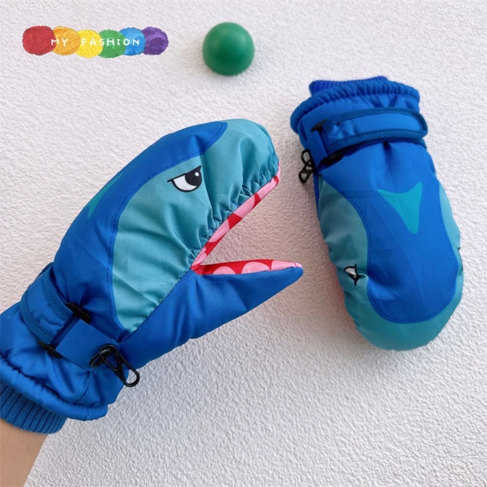 Cartoon Children Ski Gloves Sh - Kids Outdoor Gloves review and price