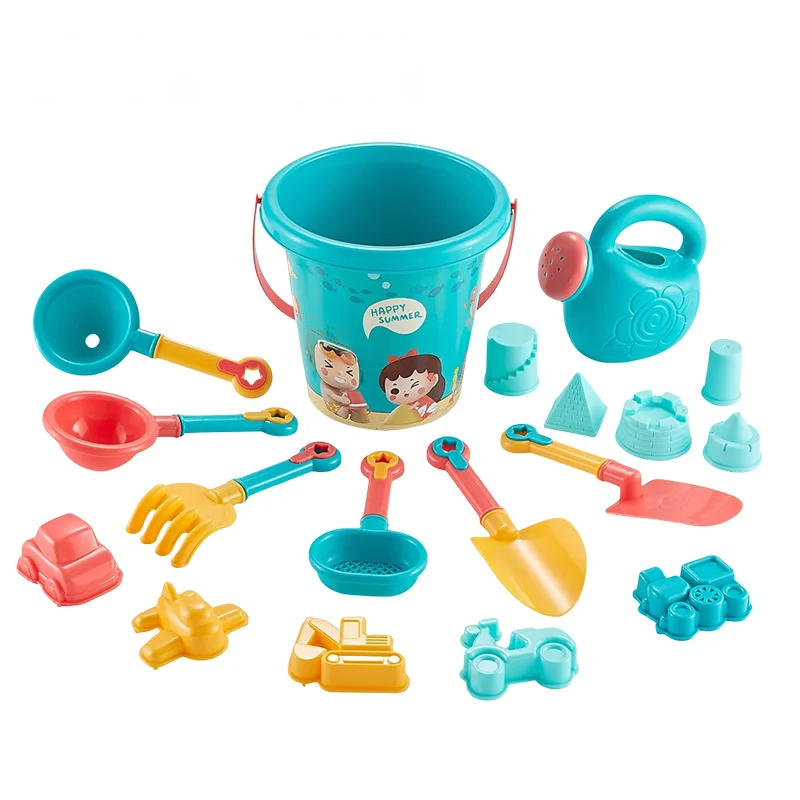 18PCS Beach Toy Set Bucket Sea - Kids Outdoor Car review and price