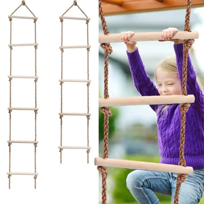 Kids Wooden Ladder Outdoor Act - Kids Outdoor Ladder review and price
