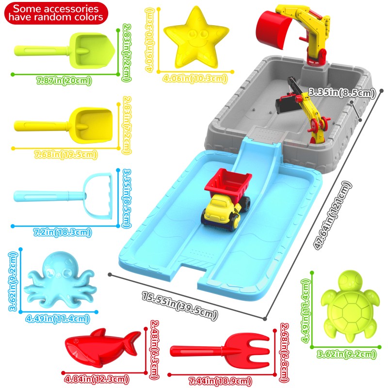 MQUDUO Kids Construction Truck - Kids Outdoor Dump Truck review and price