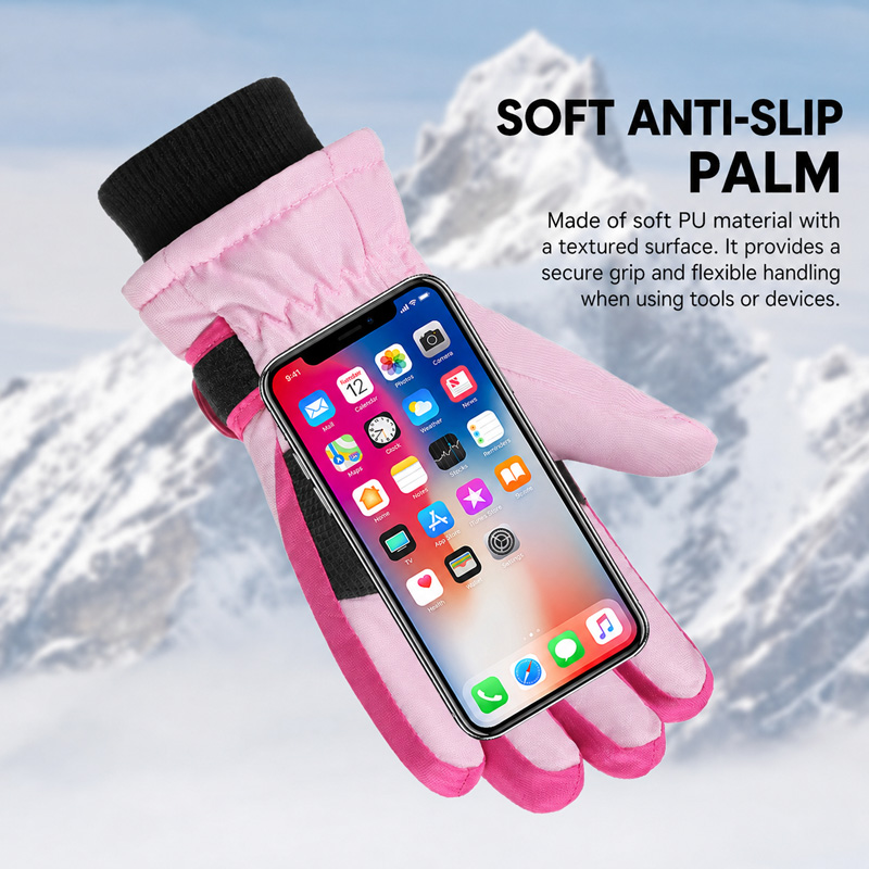 Kids Winter Ski Gloves Waterpr - Kids Outdoor Gloves review and price