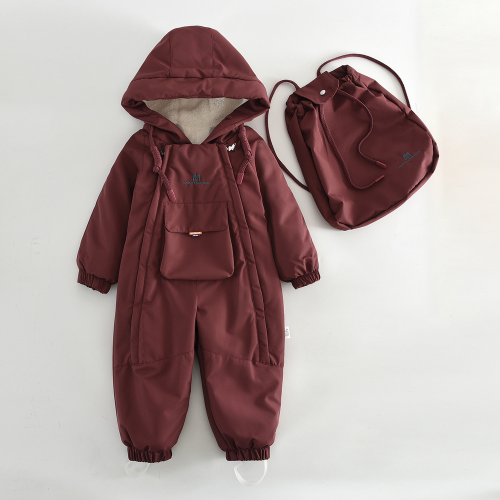 Toddler Baby Winter Ski Snowsu - Kids Outdoor Jumpsuit review and price