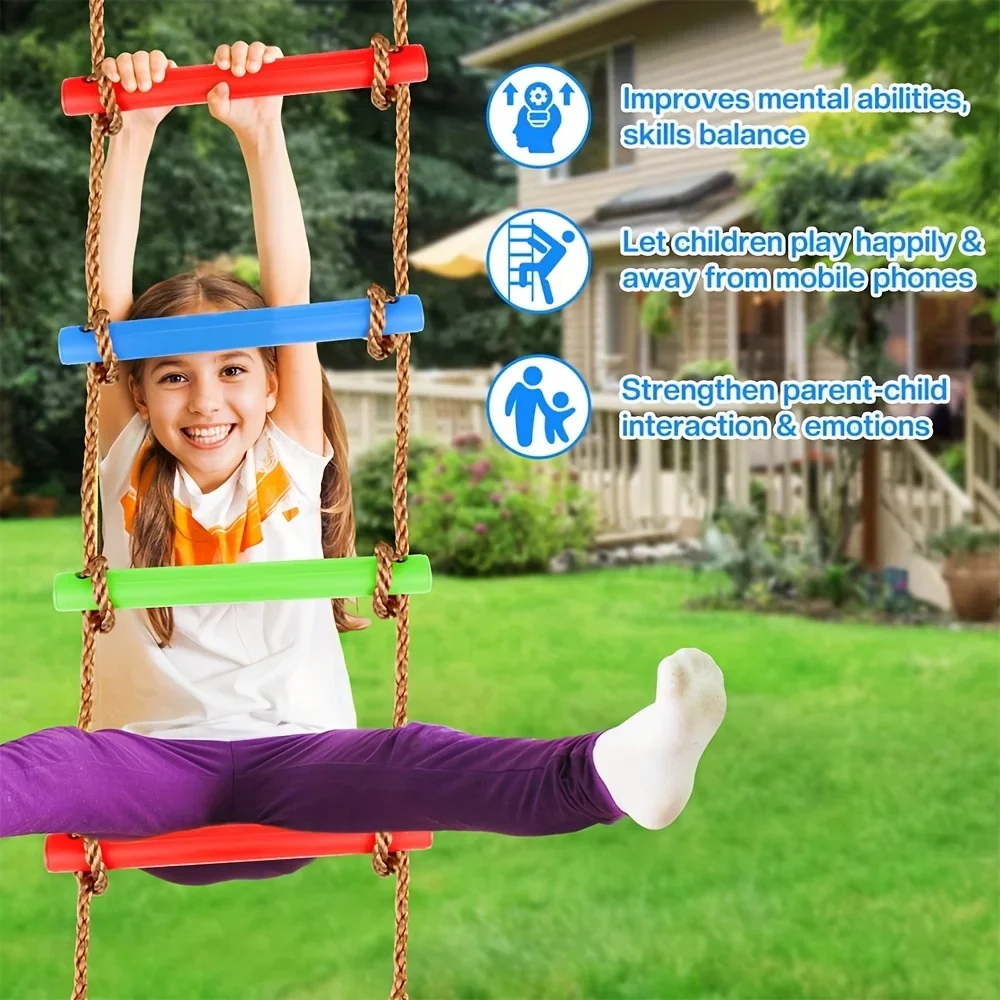 1pc Colorful Kids Climbing Lad - Kids Outdoor Ladder review and price