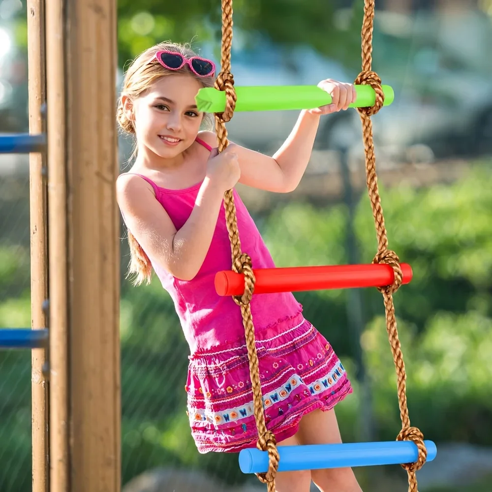 1pc Colorful Kids Climbing Lad - Kids Outdoor Ladder review and price
