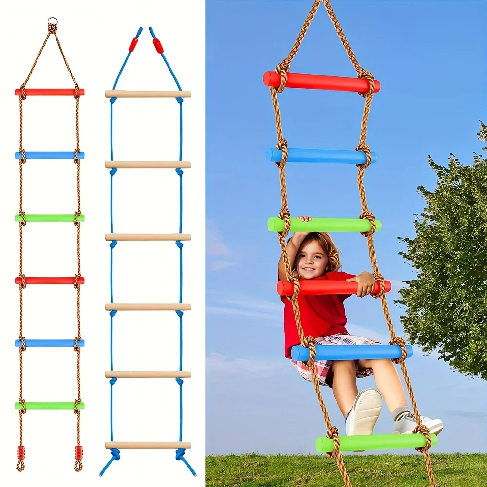 1pc Colorful Kids Climbing Lad - Kids Outdoor Ladder review and price