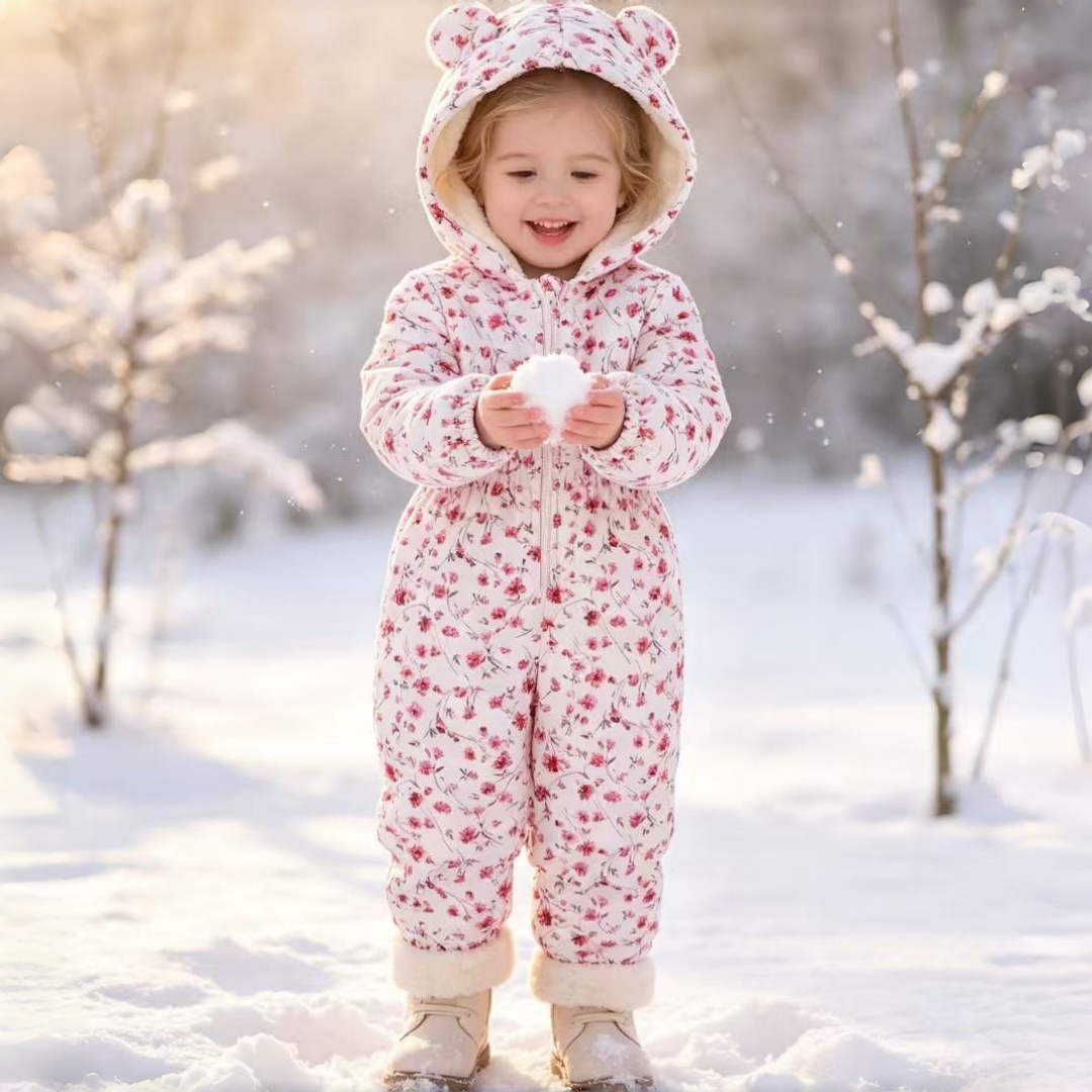 Kids Girls' Autumn/Winter Zipp - Kids Outdoor Jumpsuit review and price