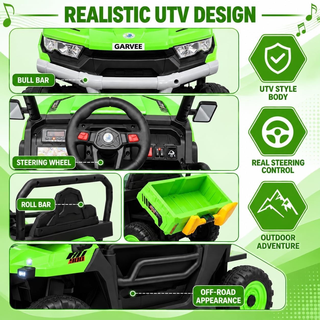 12V Kids Electric Ride On Dump - Kids Outdoor Dump Truck review and price