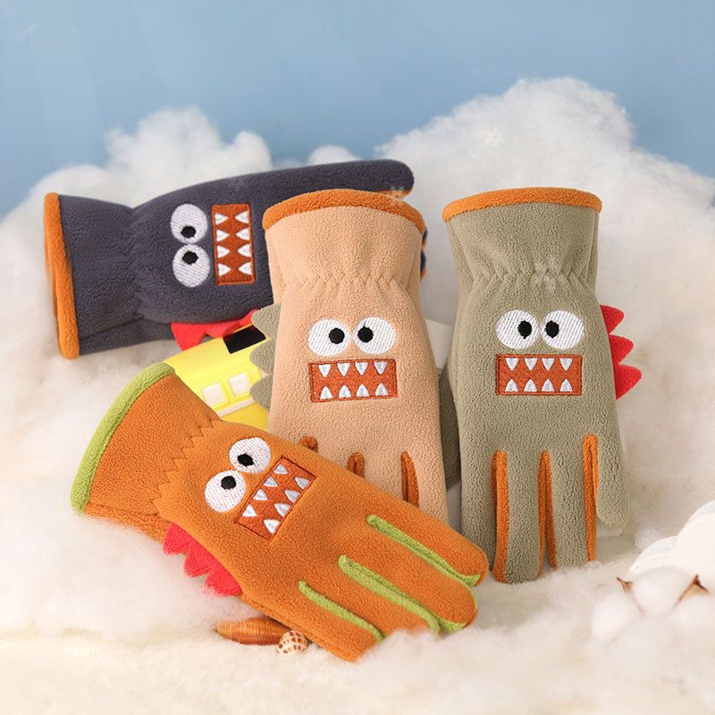 Winter Kids Plush Gloves Outdo - Kids Outdoor Gloves review and price
