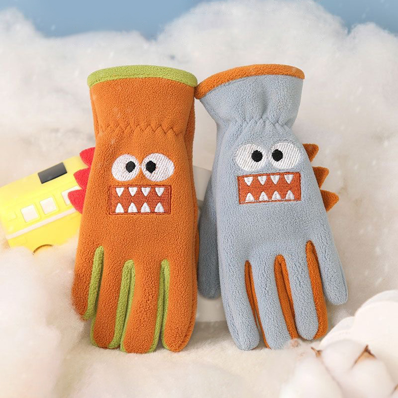 Winter Kids Plush Gloves Outdo - Kids Outdoor Gloves review and price
