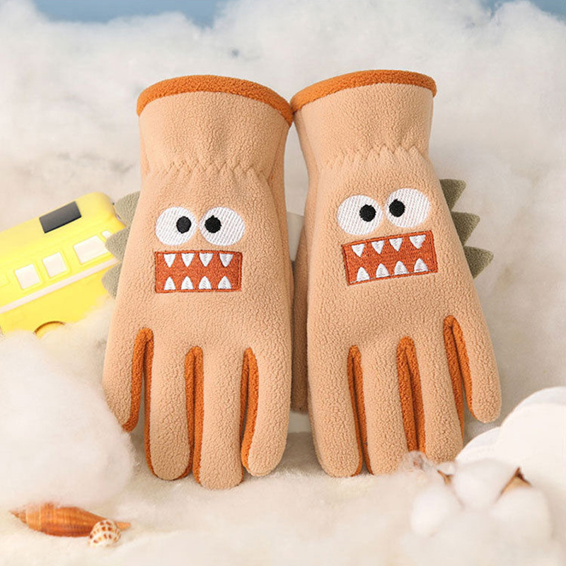 Winter Kids Plush Gloves Outdo - Kids Outdoor Gloves review and price
