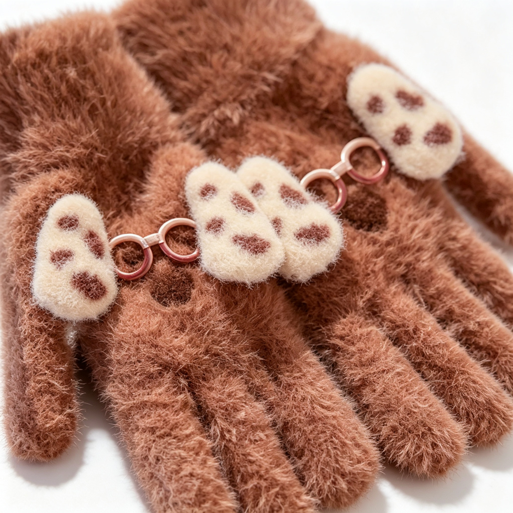2026 Cute Dog Kids Winter Glov - Kids Outdoor Gloves review and price