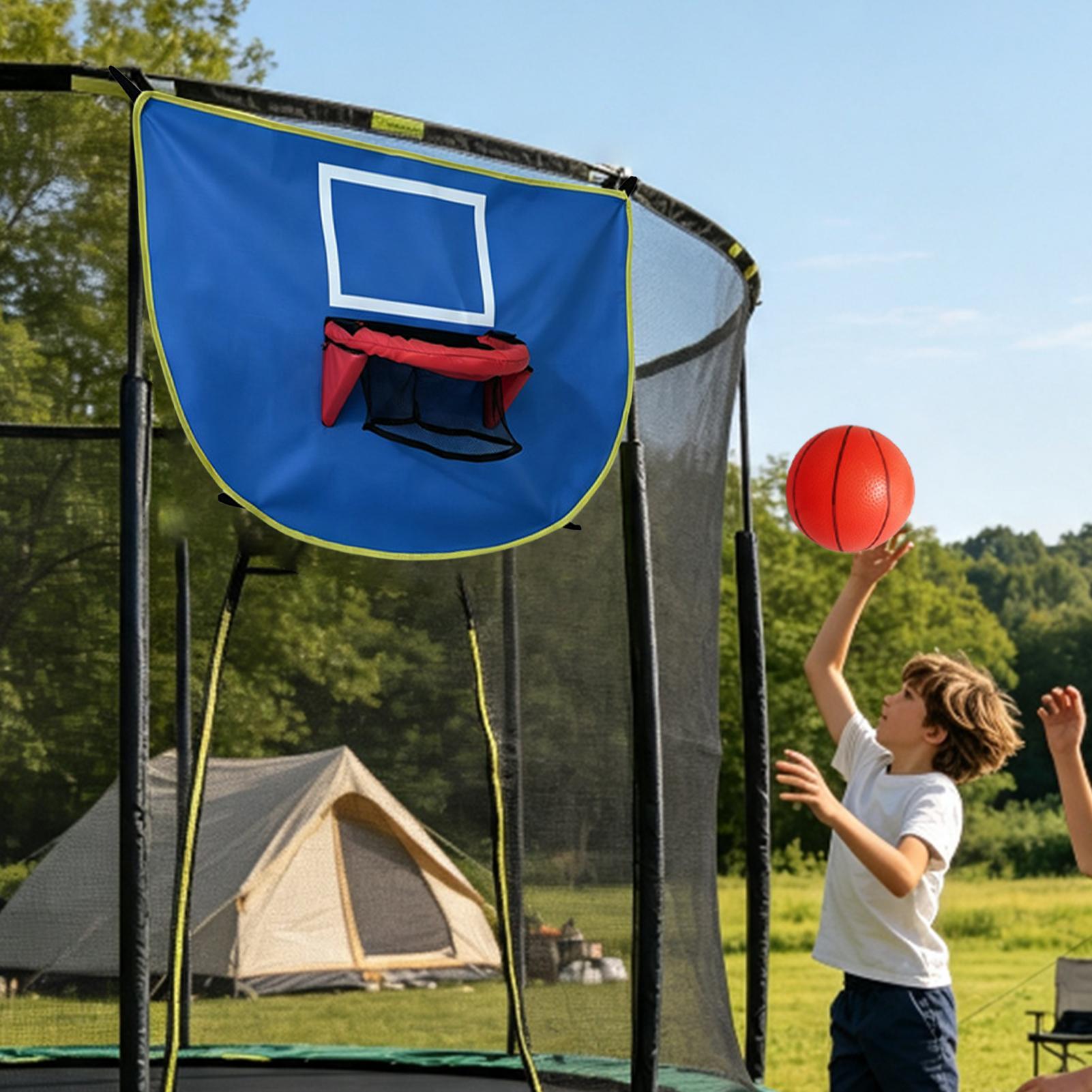 Trampoline Hoop with Pump & 3  - Kids Outdoor Basketball Hoop review and price