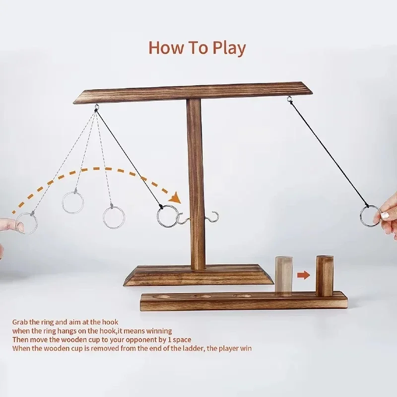 Ring Toss Games for Kids Adult - Kids Outdoor Ladder review and price