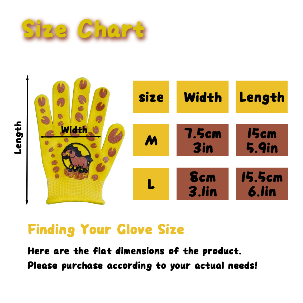 4 Pairs Kids Gardening Gloves  - Kids Outdoor Gloves review and price