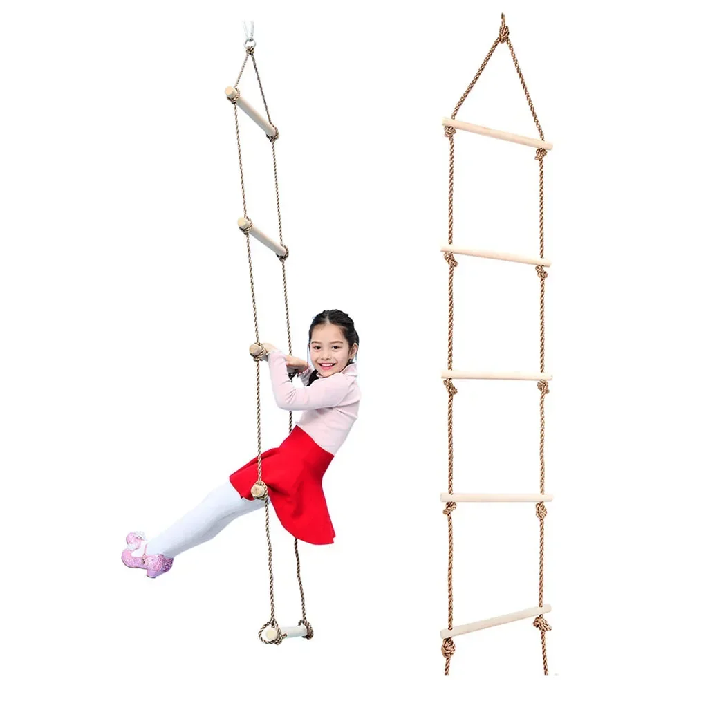 Children Climbing Rope Ladder  - Kids Outdoor Ladder review and price