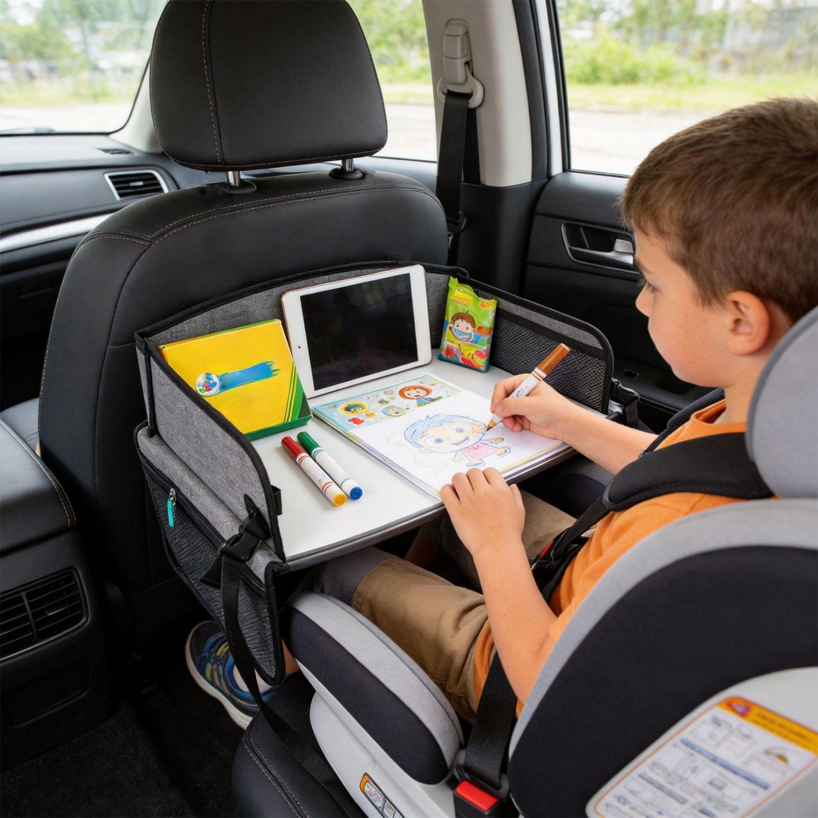 Kids Travel Tray With Pocket A - Kids Outdoor Car review and price