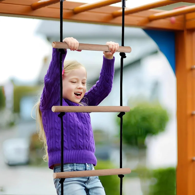 Children Climbing Rope Ladder  - Kids Outdoor Ladder review and price