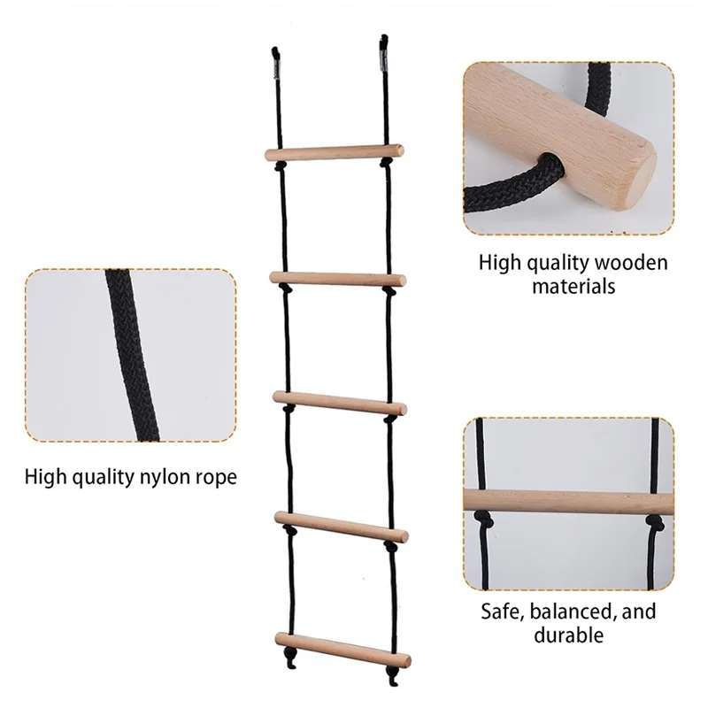 Children Climbing Rope Ladder  - Kids Outdoor Ladder review and price