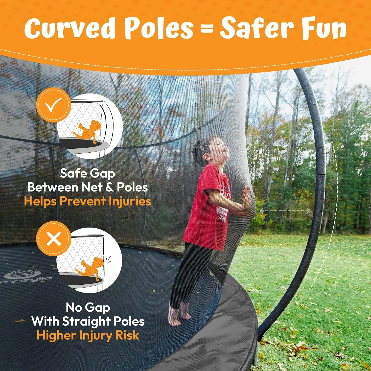 Outdoor Trampoline with Net fo - Kids Outdoor Ladder review and price