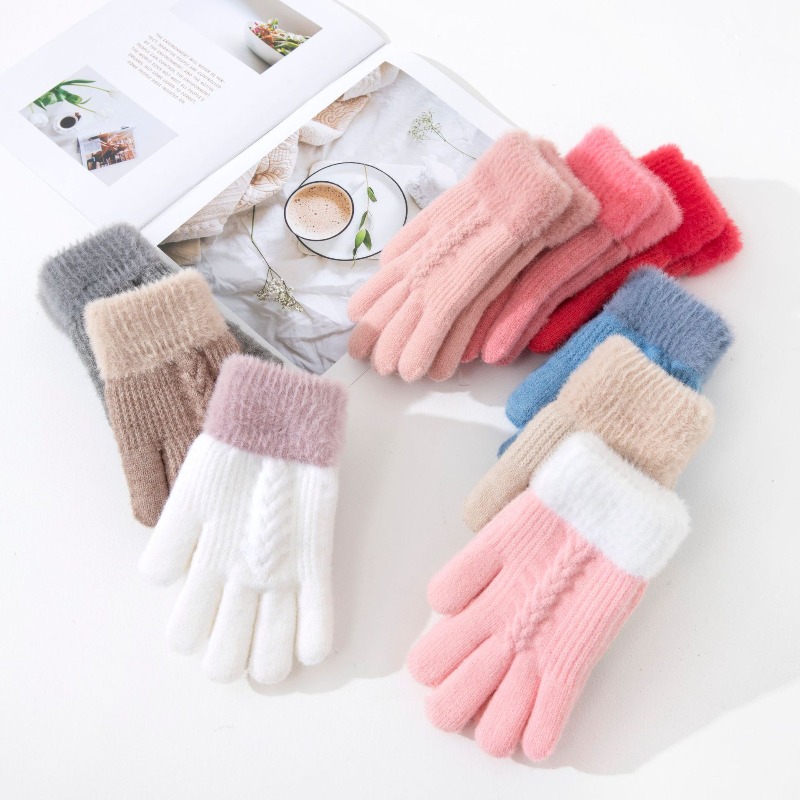 Kids Winter Glove Double Layer - Kids Outdoor Gloves review and price